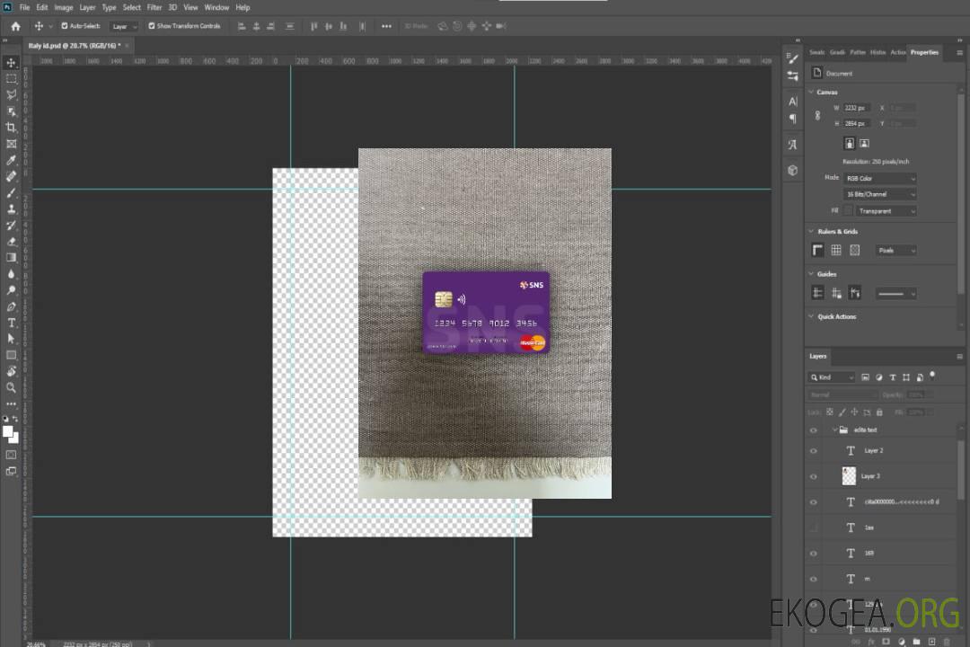 Pays , Bas SNS Bank mastercard photolook recto template